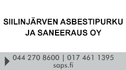 Siilinjärven Asbestipurku ja Saneraus OY logo